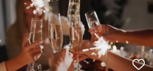 Toasting new years recommendations and resolutions